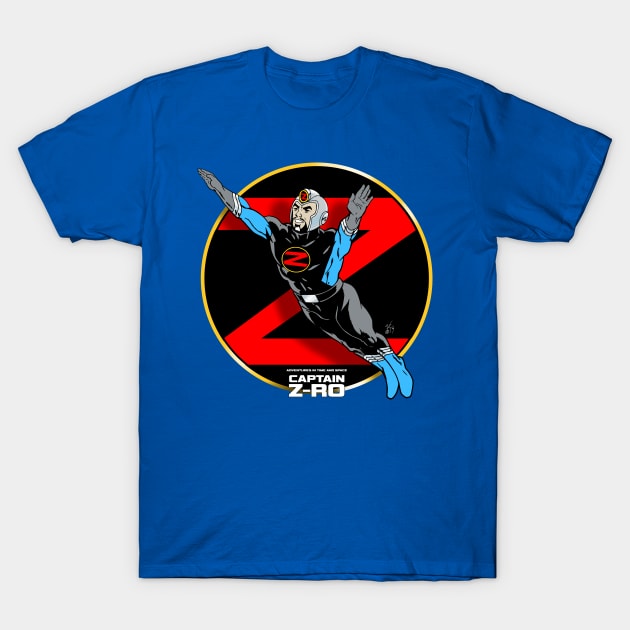 HERE COMES CAPTAIN Z-RO T-Shirt by VanceCapleyArt1972